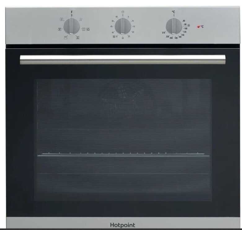 Forno elettrico incasso Hotpoint: colore inox, autopulente