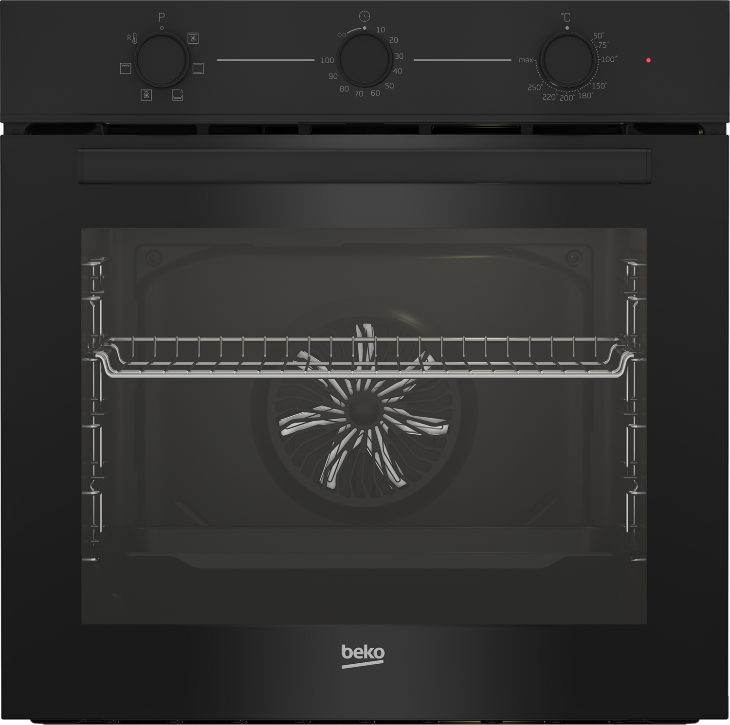 BEKO FORNO BEYOND MULTIFUNZIONE B100 6 FUNZIONI NERO 72 LT CLASSE A PULIZIA HYDROCLEAN