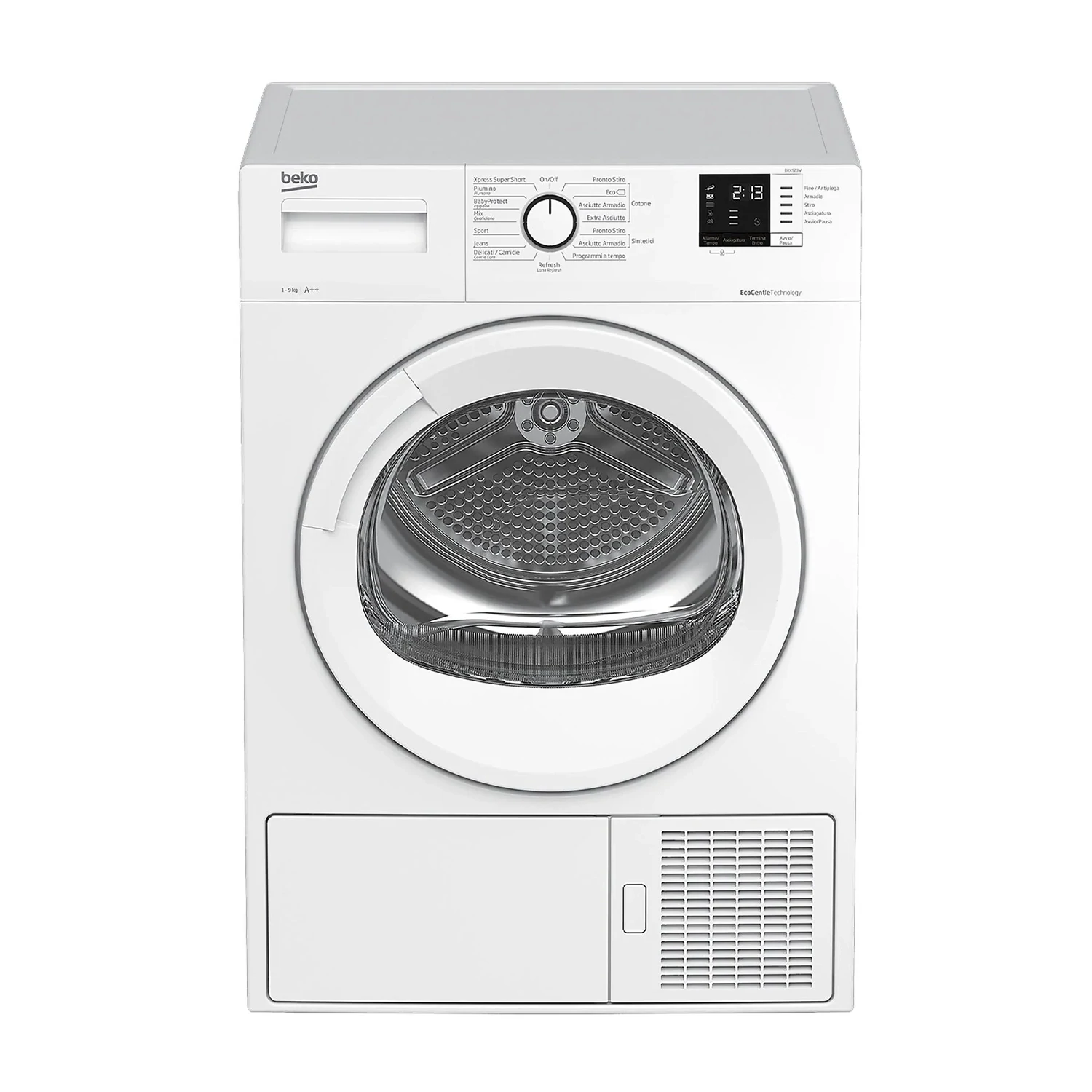 BEKO asciugatrice, 9 kg, 54 cm, Classe A++