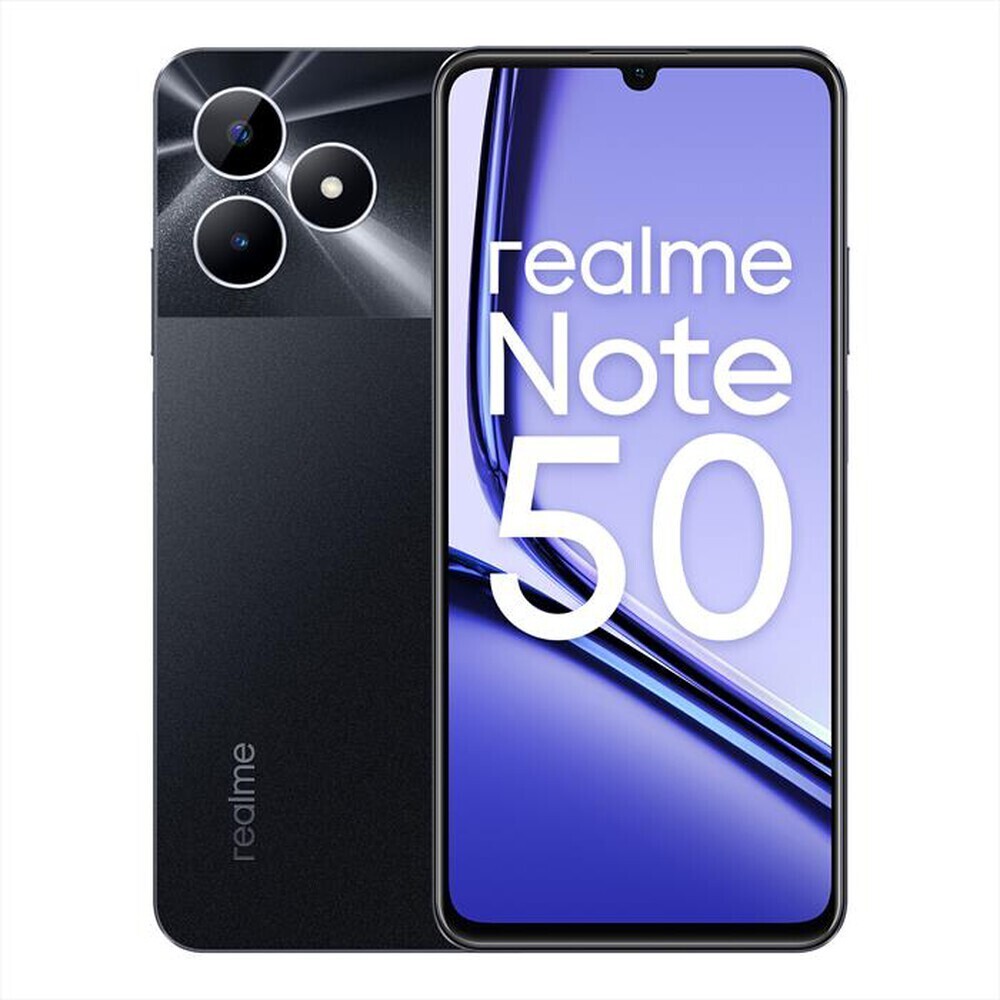 REALME - Smartphone REALME NOTE 50 128GB ROM /4GB RAM -Midnight Black