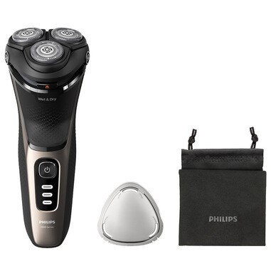 Philips Shaver 3000 Series  Rasoio elettrico Wet &amp; Dry
