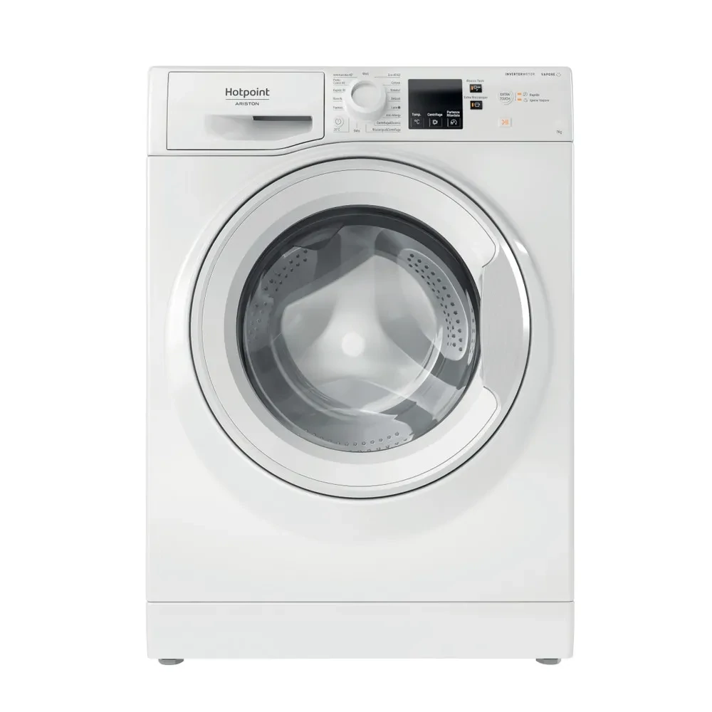Lavatrice a libera installazione a carica frontale Hotpoint: 7,0 kg, -