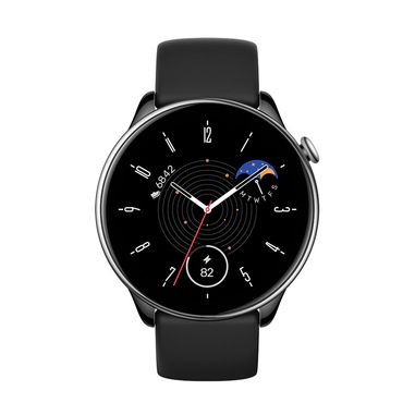 Amazfit GTR Mini 3,25 cm (1.28&quot;) AMOLED 42 mm Digitale 416 x 416 Pixel Touch screen Nero, Argento GPS (satellitare)