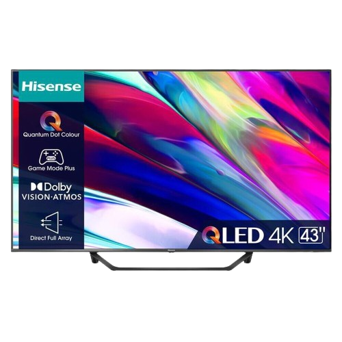 HISENSE - Smart TV Q-LED UHD 4K 43&quot; -Black