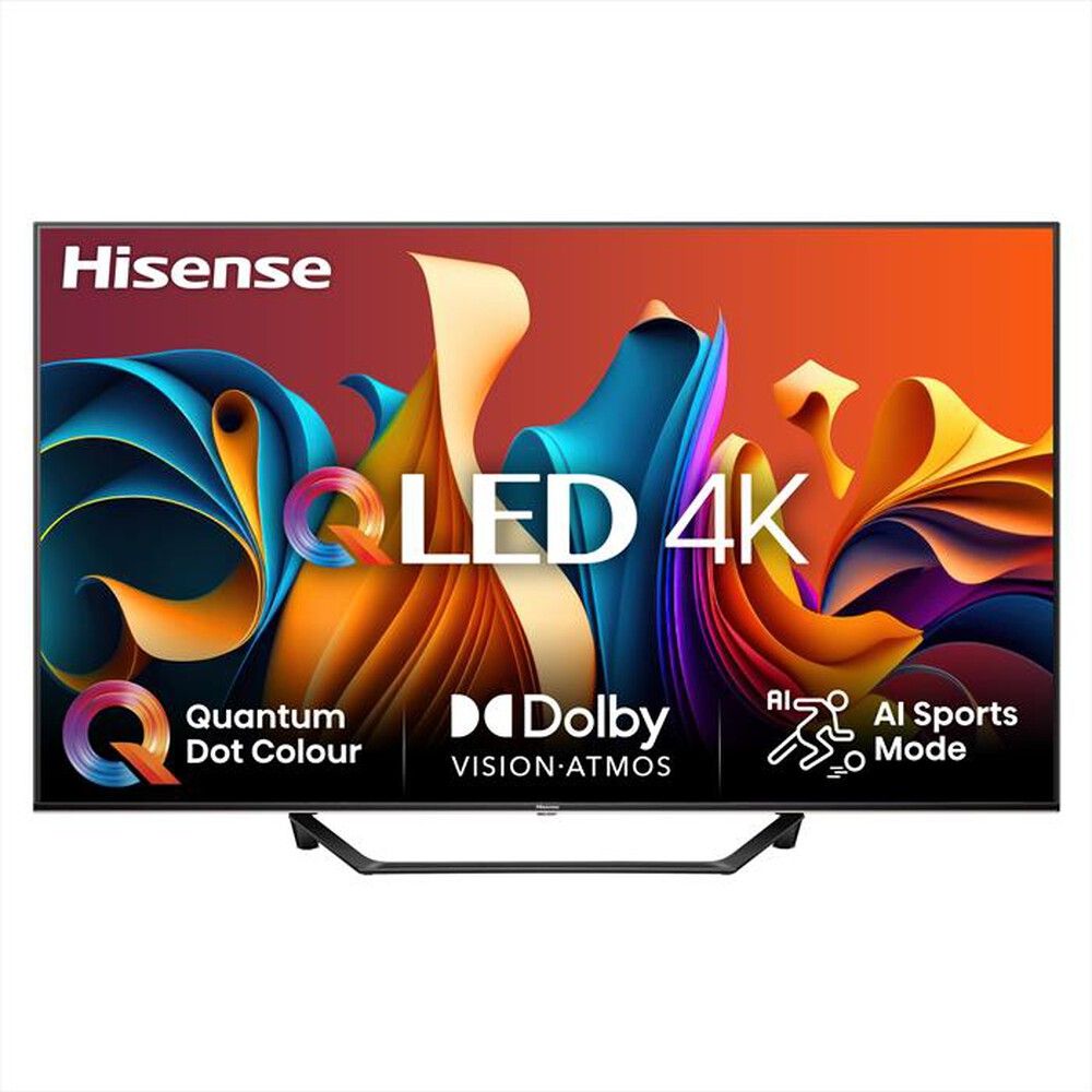 HISENSE - Smart TV  QLED UHD 4K 55&quot; -Black