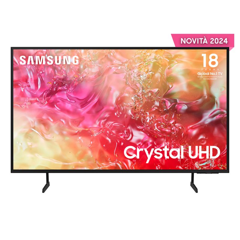 Samsung Crystal UHD UE43DU7170UXZT, Smart TV 43&quot; Serie CU7000, Crystal UHD 4K, BLACK