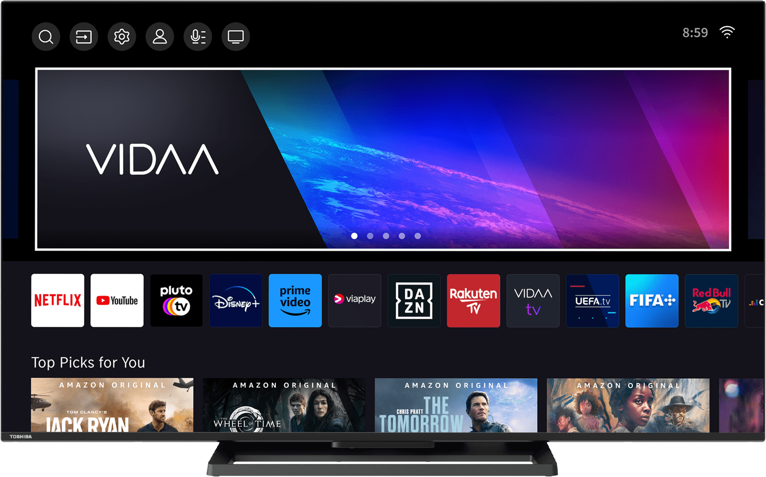 SMART TV TOSHIBA 55&quot;