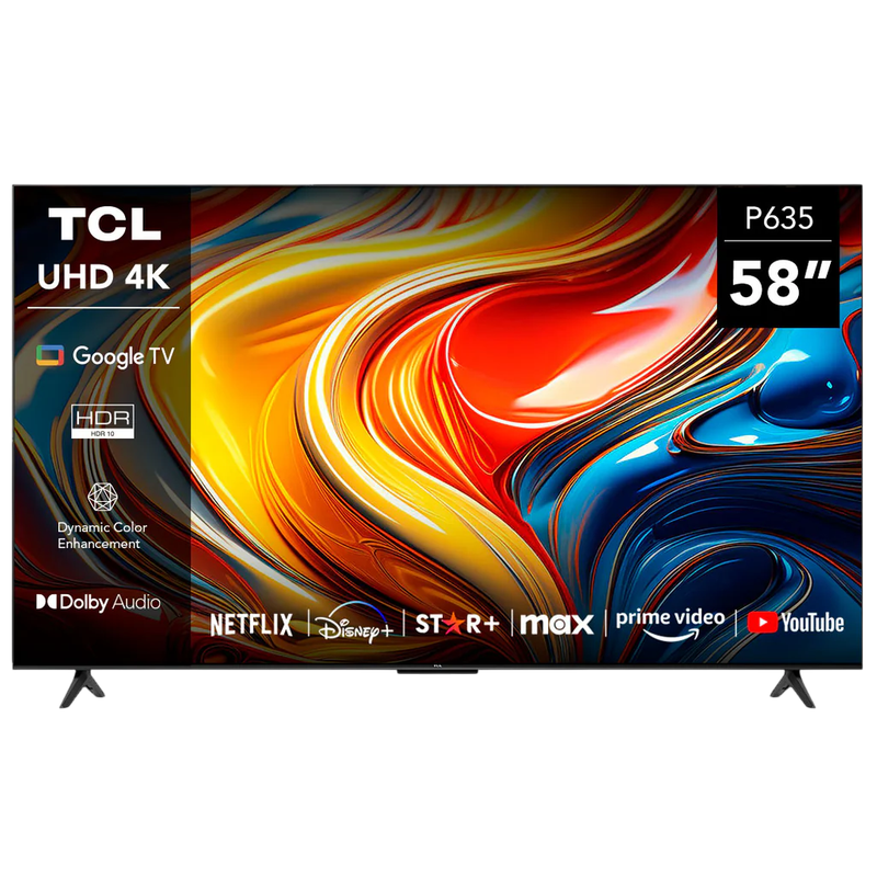 TCL SERIE P63 4K ULTRA HD 58&quot; 58P635