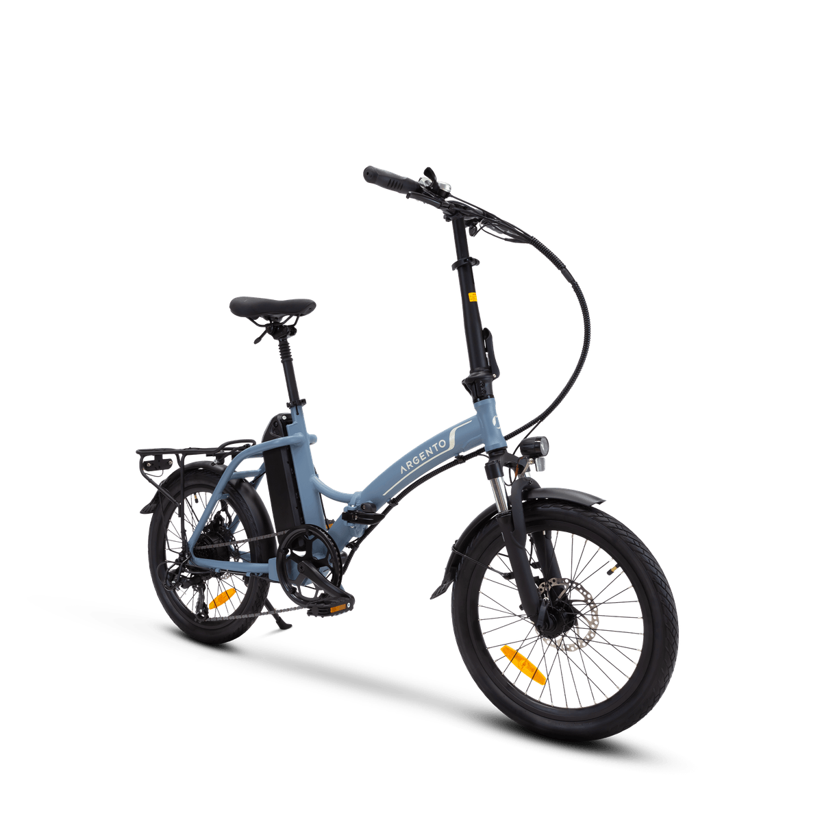 E-Bike Argento Piuma