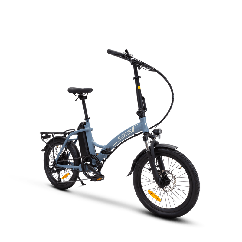 E-Bike Argento Piuma