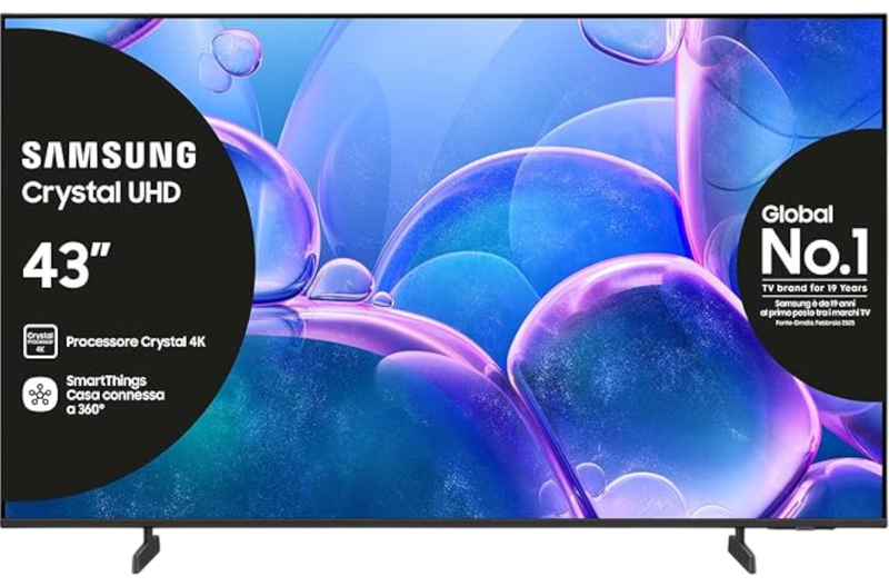 SAMSUNG Smart TV 43&#39;&#39; UE43U7000FUXZT Crystal UHD 4K