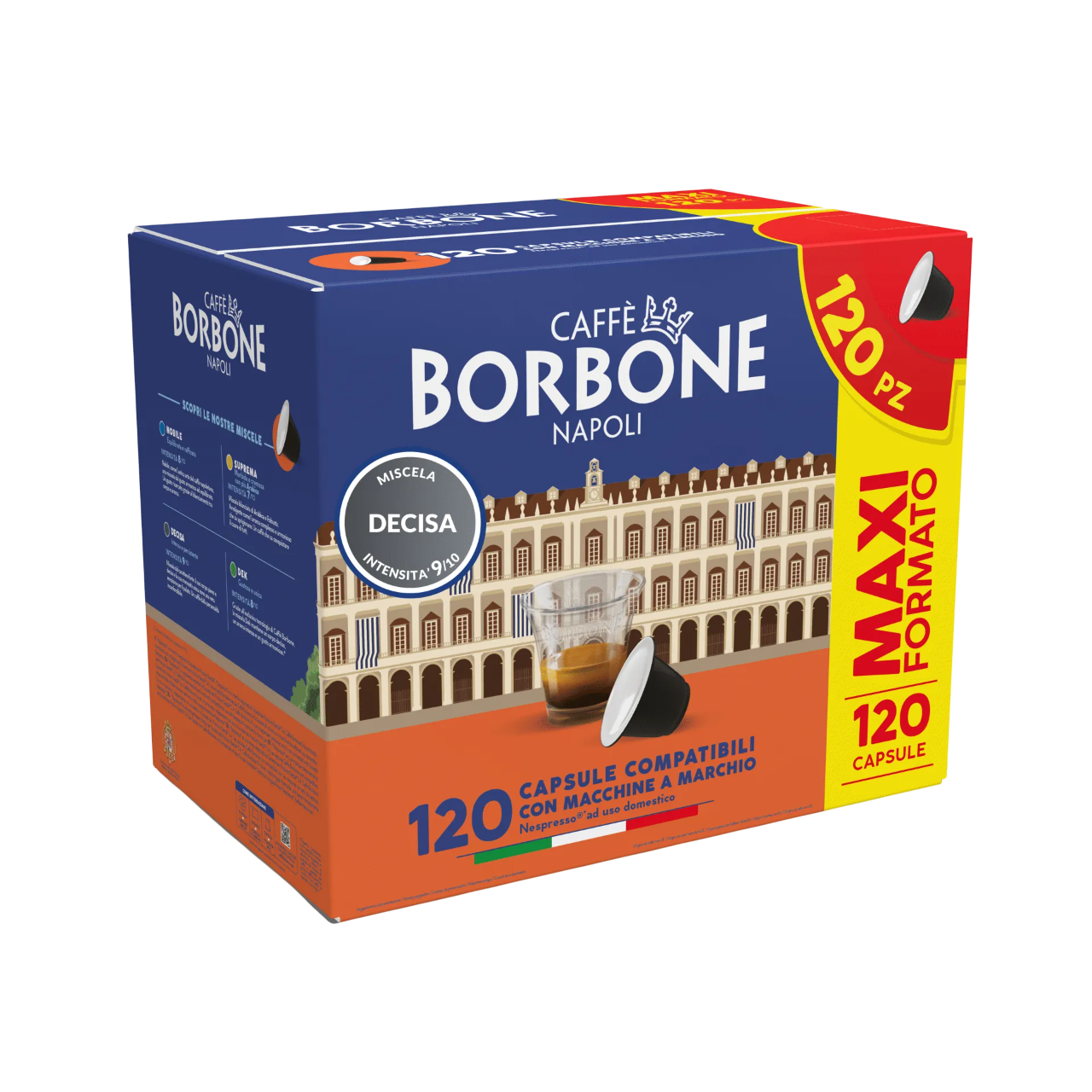 Capsule &quot;A Modo Mio&quot; Borbone Aroma &quot;Napoli&quot; 120pz.