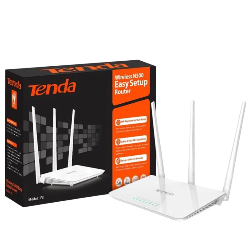 Router Wireless Tenda F3 Easy Setup