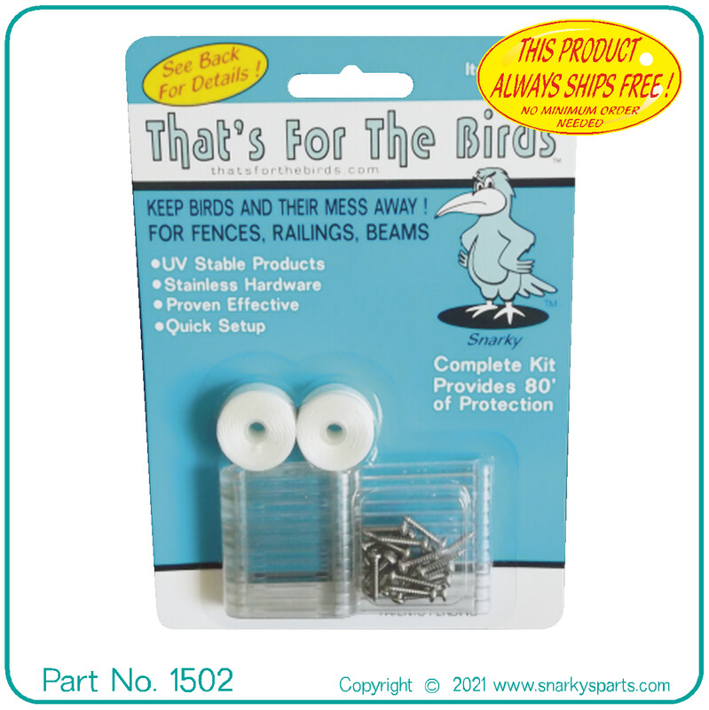 Residential Bird Deterrent Kit