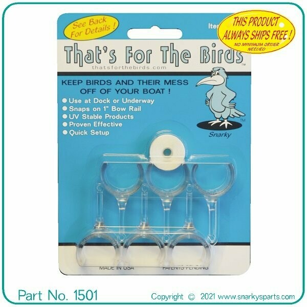 Rail Mount Bird Deterrent Kit