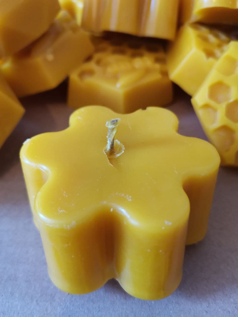 Bienenwachskerze Bienenwachskerze