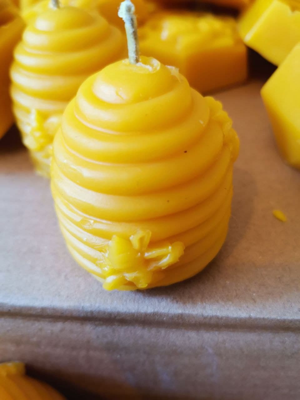 Bienenwachskerze Bienenwachskerze