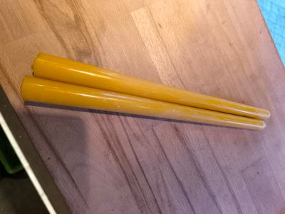 Bienenwachs Stabkerzen Set