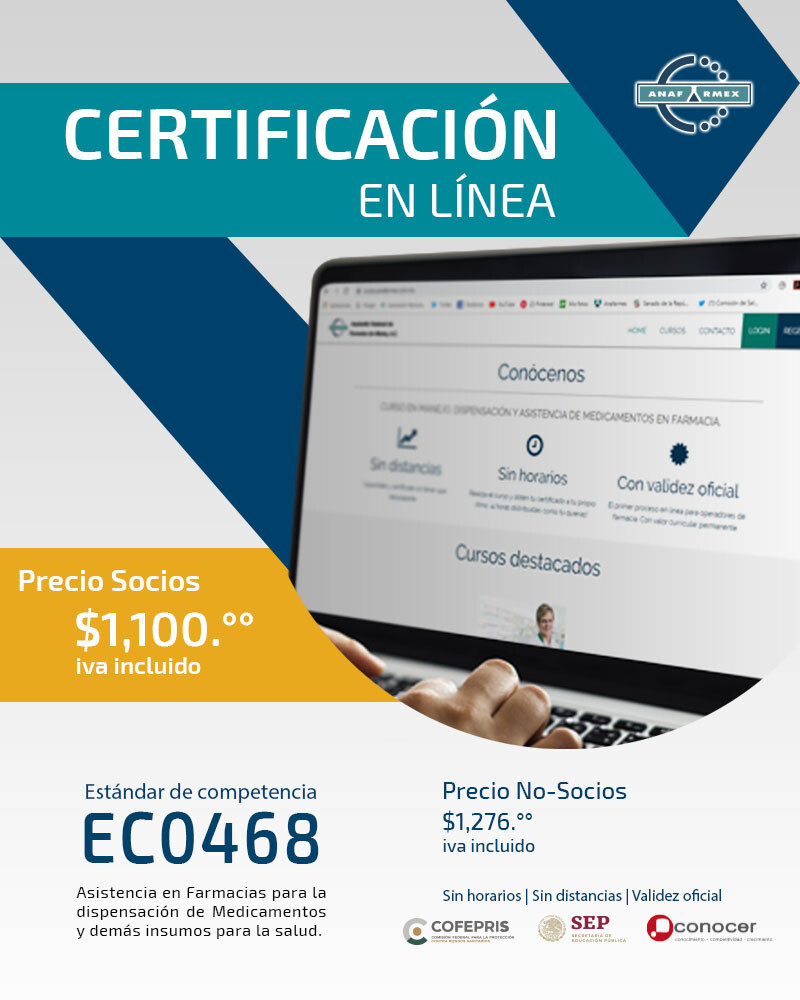 Certificación en Línea (PRECIO NO SOCIOS)