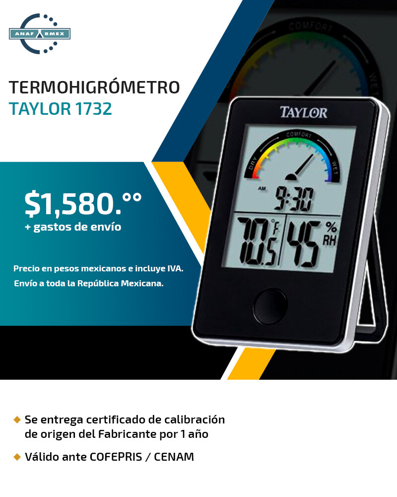 Termohigrómetro Taylor 1732