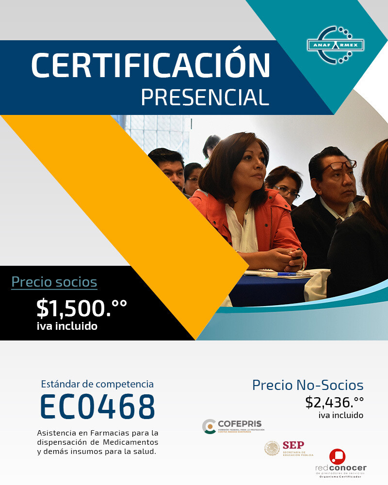Certificación Presencial (PRECIO NO SOCIOS)