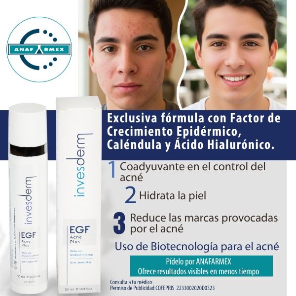 Invesderm EGF Acné Plus