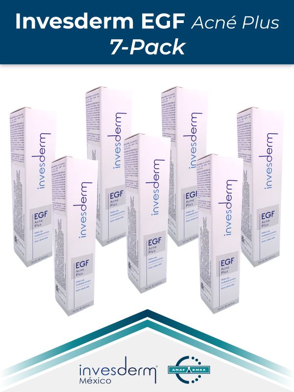 Invesderm EGF Acné Plus 7-Pack