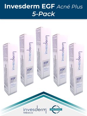 Invesderm EGF Acné Plus 5-Pack Invesderm EGF Acné Plus 5-Pack
