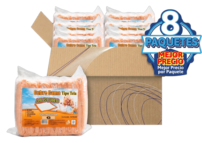 8Pack Cubre Cama Alguric G 8Pack Cubre Cama Alguric G