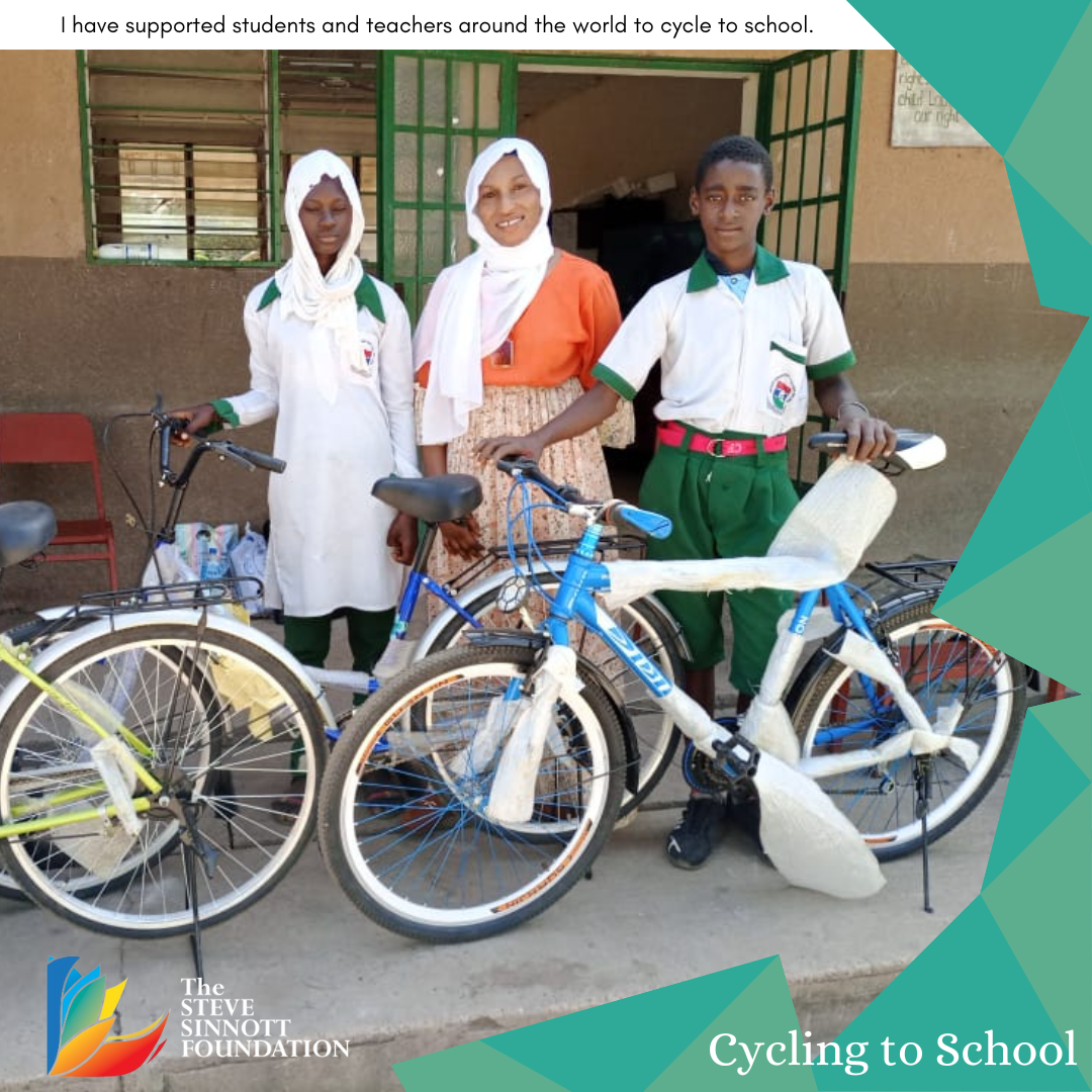 The Gift of Cycling to School