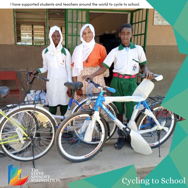 The Gift of Cycling to School The Gift of Cycling to School