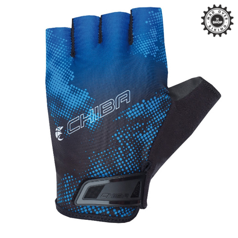 CHIBA RIDE II CYCLING GLOVES (PADDED) BLUE