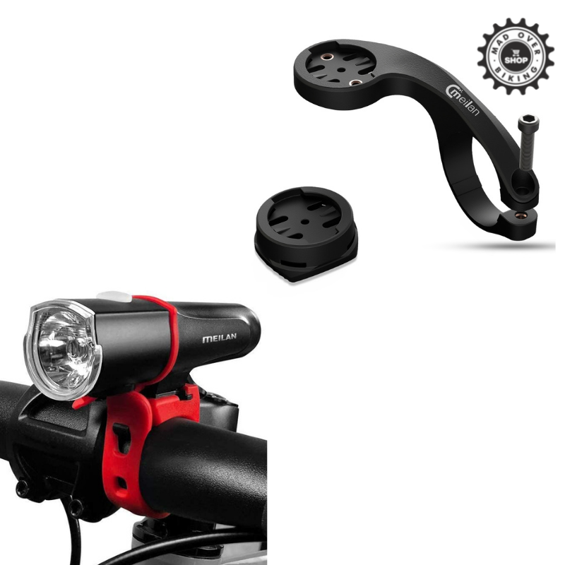 MEILAN C4 City Bike Front Light (with integrated Bike computer/go pro mount)