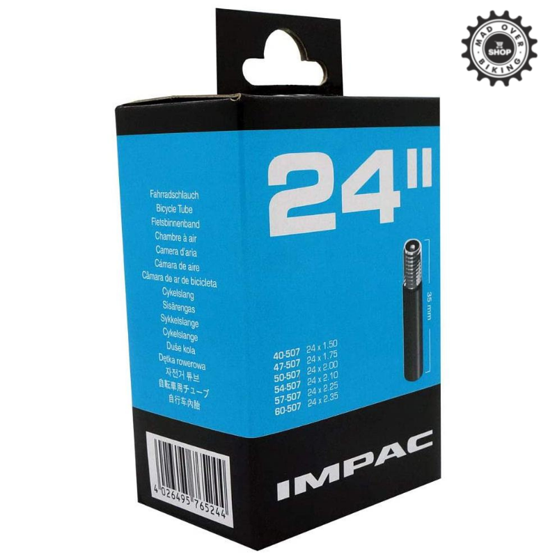 IMPAC AV24 (24" x 1.75-2.35) Schrader Valve Tube