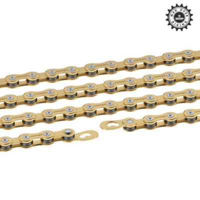 CONNEX 9 speed chain Gold - High-grade brass coating