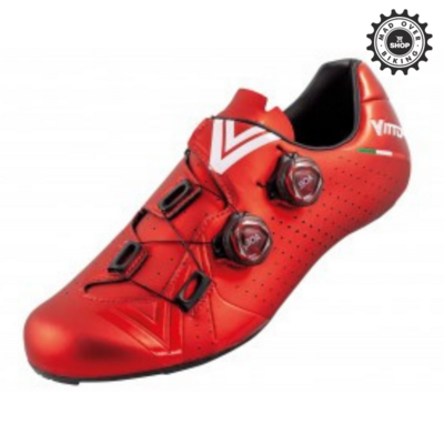 VITTORIA ROAD CYCLING SHOES CARBON SOLE VELAR RED-45