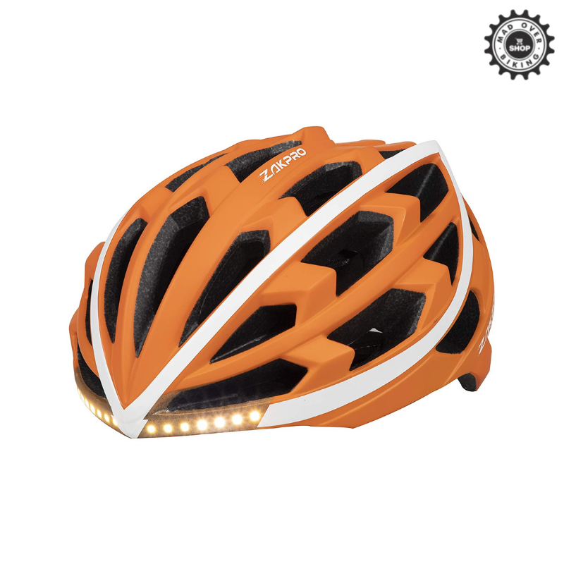 ZAKPRO Smart Turn Signal Biking Helmets Urban Series (Orange)