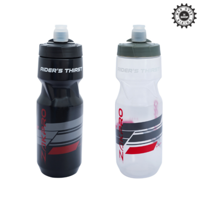 ZAKPRO Rider’s Thrist Cycling Water Bottles (Black And White)