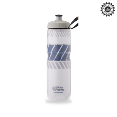 POLAR  Sport Insulated Tempo White/Night Bottle Navy 24oz (710ml)