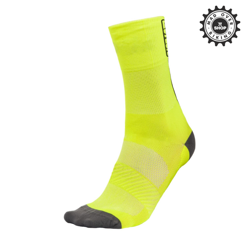 BIORACER Summer Cycling Socks - Fluo BLACK