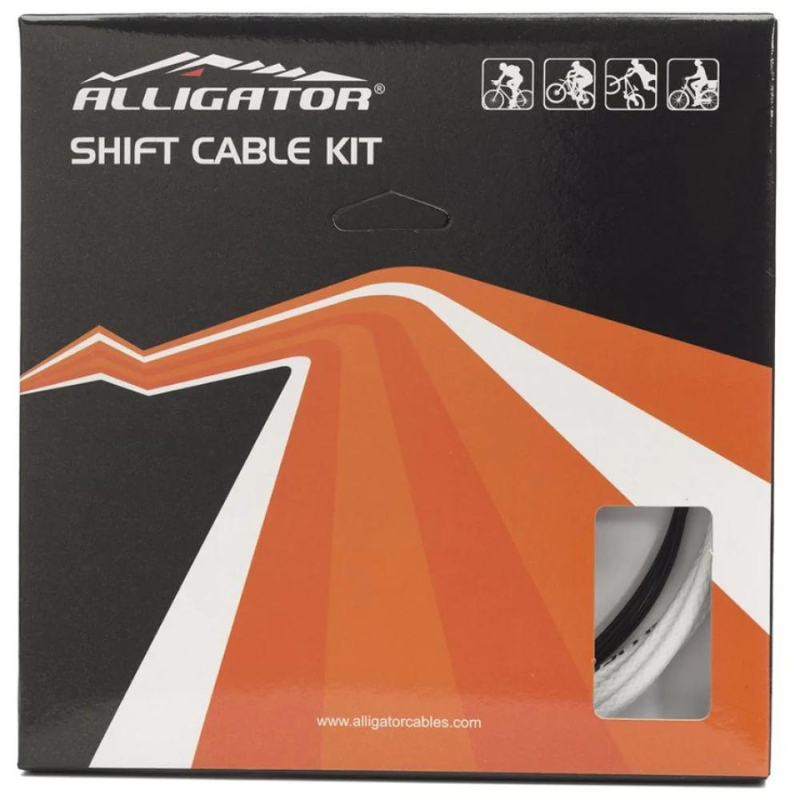 AGT GEAR CABLE KIT RELIABLE SRAM/SHIMANO 11 SPD BLK LY-ERK11S