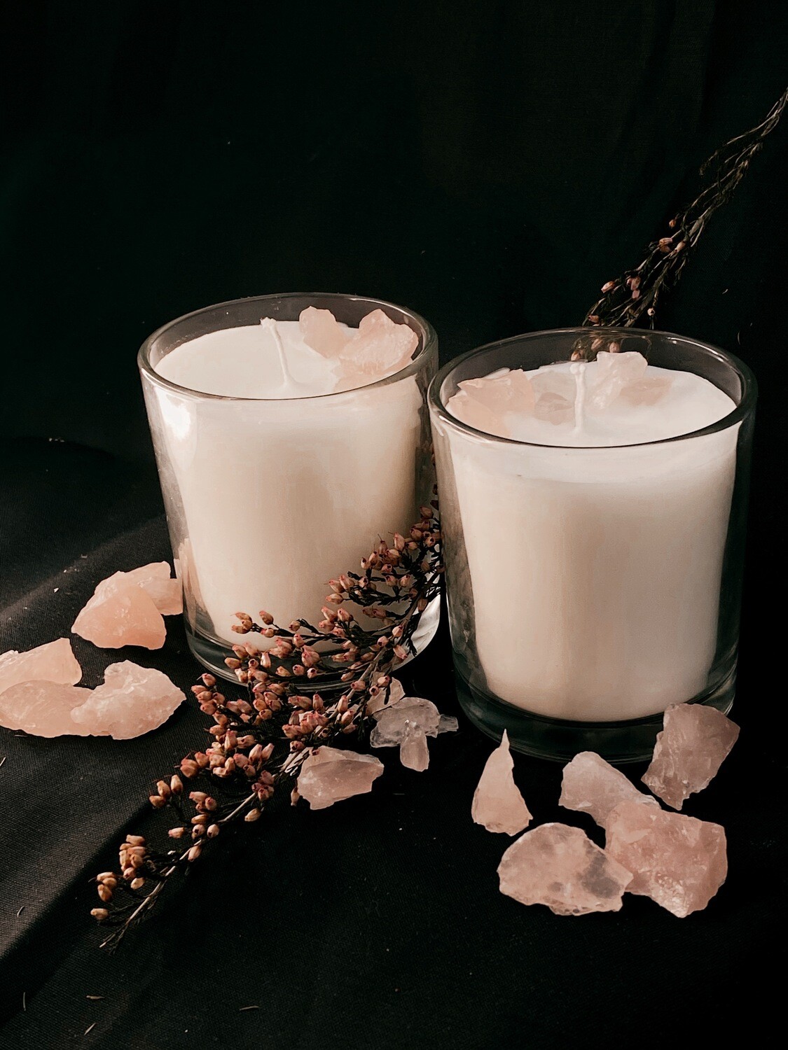 Rose Quartz Candle