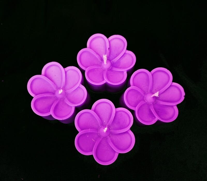 Flower Power Candles