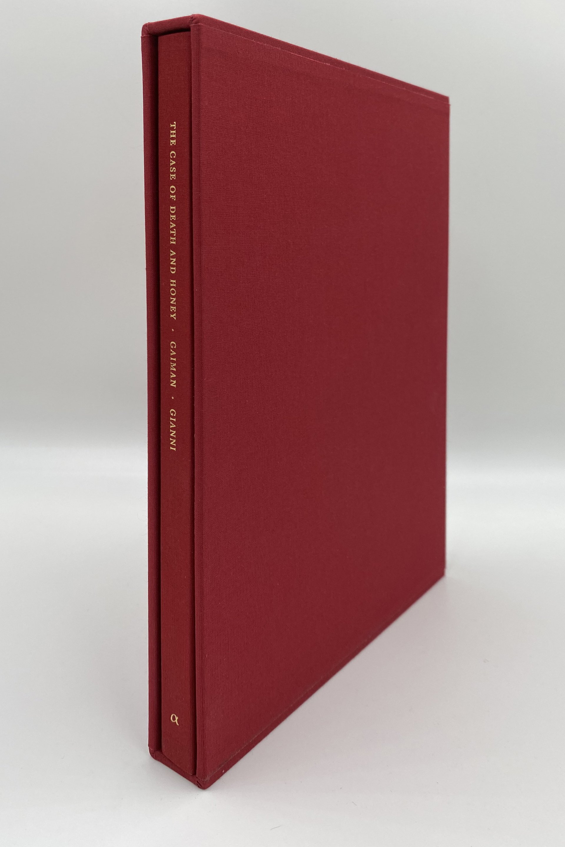 Slipcase for the Fine Edition of The Case of Death and Honey