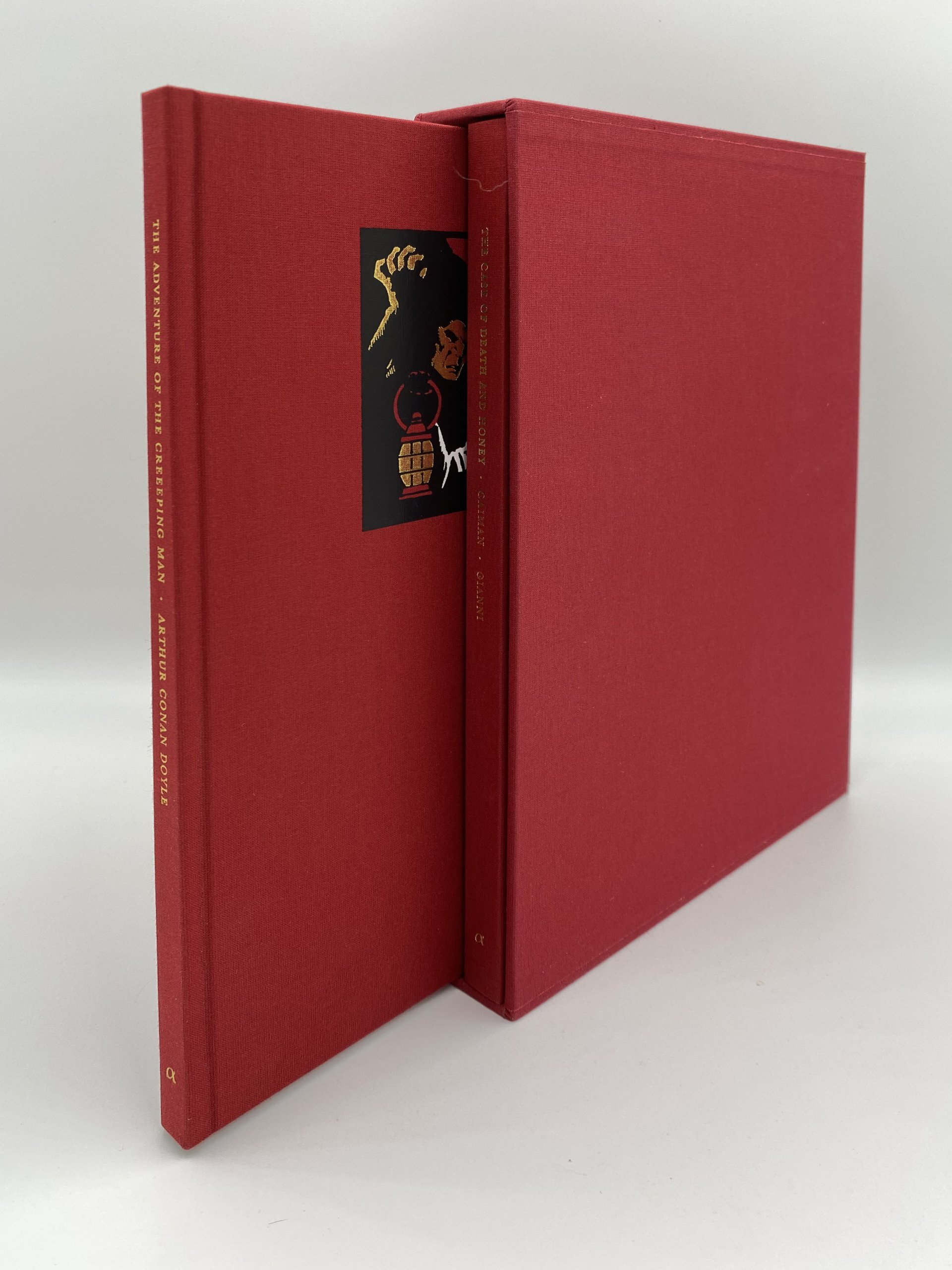 Slipcase for set of Death and Honey Fine Edition and The Adventure of the Creeping Man