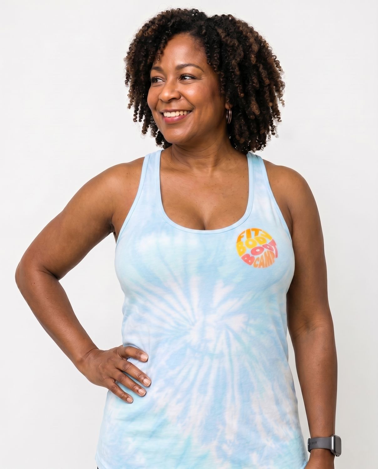 Women's Tie-Dyed Racerback Tank