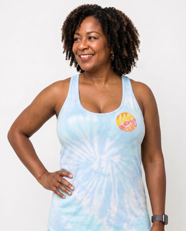 Women's Tie-Dyed Racerback Tank
