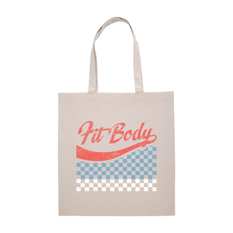 Recycled Canvas Summer Tote Bag