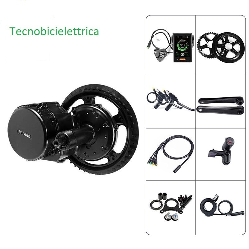 Cod:015 Motore Bafang 500W a 48 V+ Display C965+Batteria Litio 48v