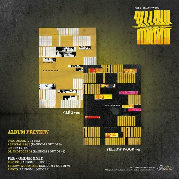 [Clé 2 : Yellow Wood] Stray Kids Special Album Normal Ed. (Random vers)